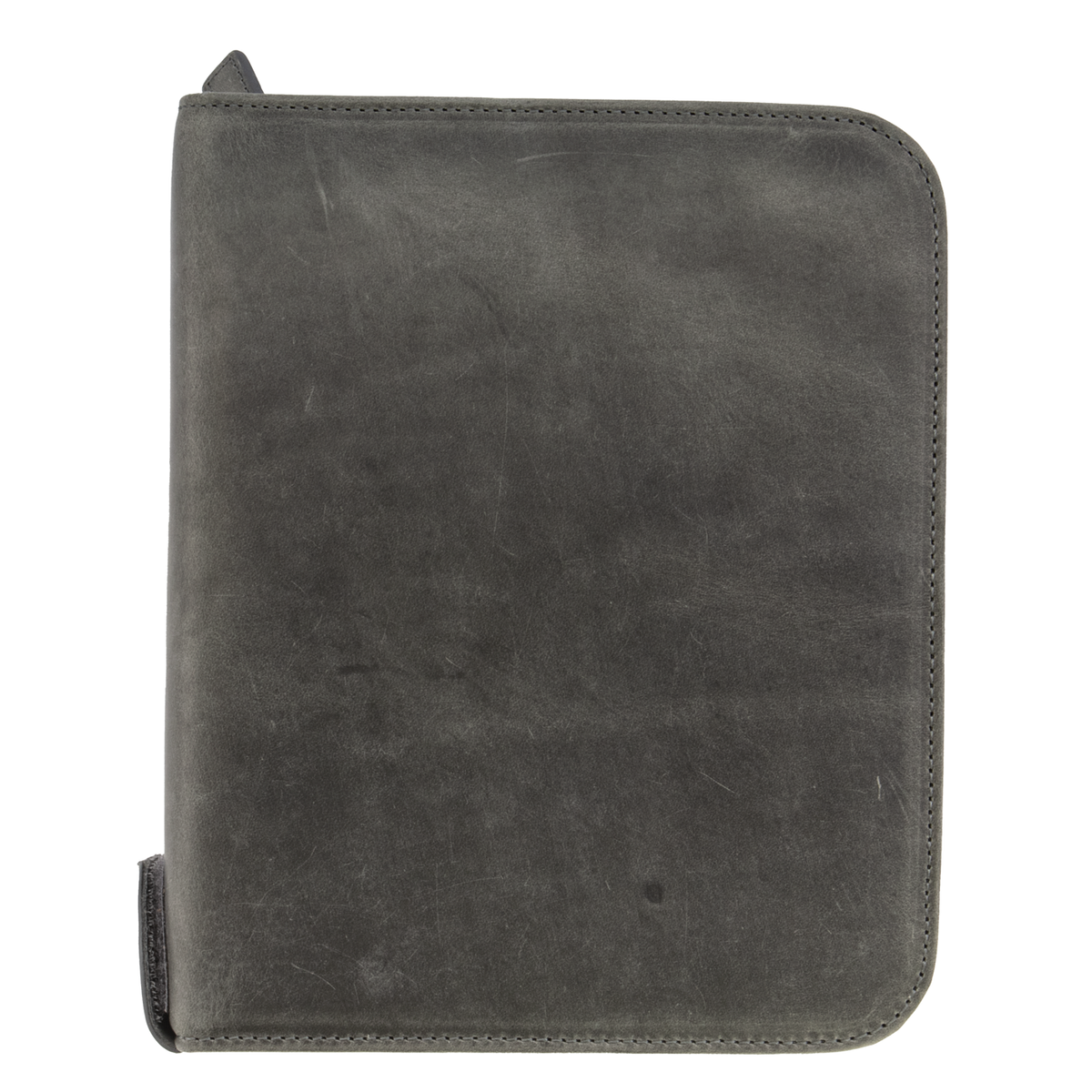 Galen Leather Co. Zippered 40 Slot Pen Case - Crazy Horse Smoky