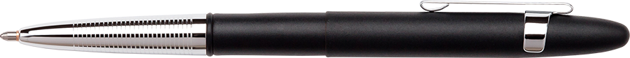 Fisher Space Pen Bullet - Matte Black with Chrome Grip and Clip