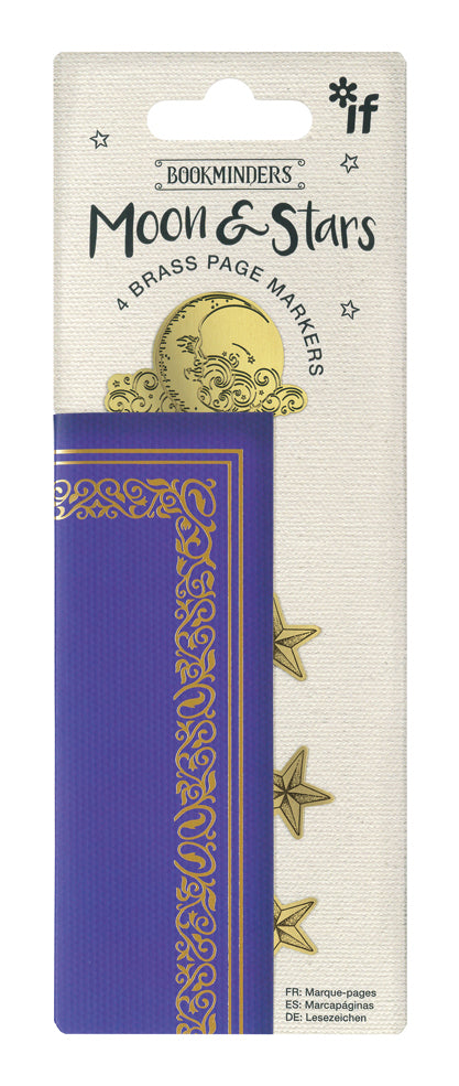 If Bookminders Page Markers- Moon & Stars