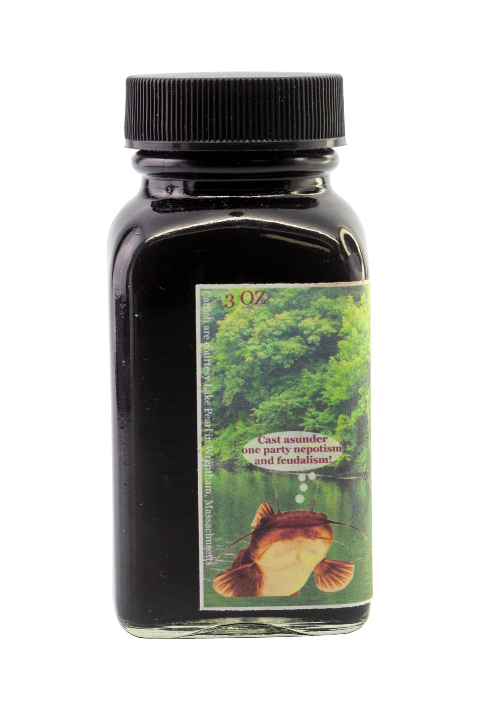 Brown permanent ink from Noodler's, made in USA.  Bulletproof  Archival - fade resistant  Forgery Resistant  Water Resistant