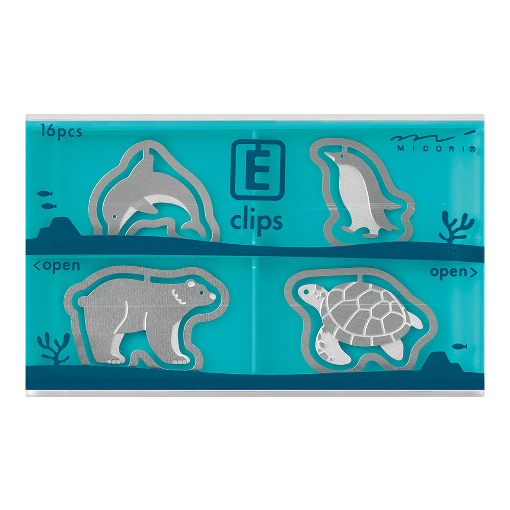 Midori Etching Clips- Aquarium