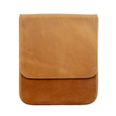 Galen Leather Co. Magnum Opus Magnetic 6 Slot Hard Pen Case - Crazy Horse Honey Ochre