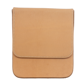 Galen Leather Co. Magnum Opus 6 Slot Magnetic Hard Pen Case - Undyed Leather