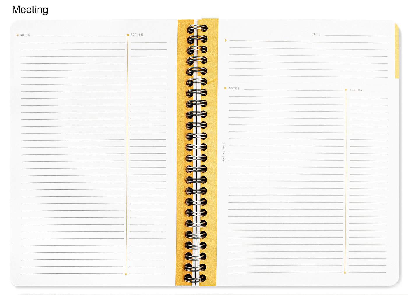 Rhodia A5 Meeting Book- Ice