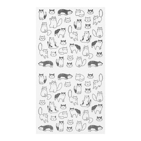 Midori Planner Stickers- Chatty Cats