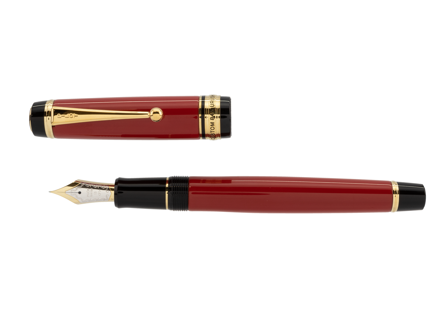 Pilot Custom 845 Vermilion Urushi Fountain Pen