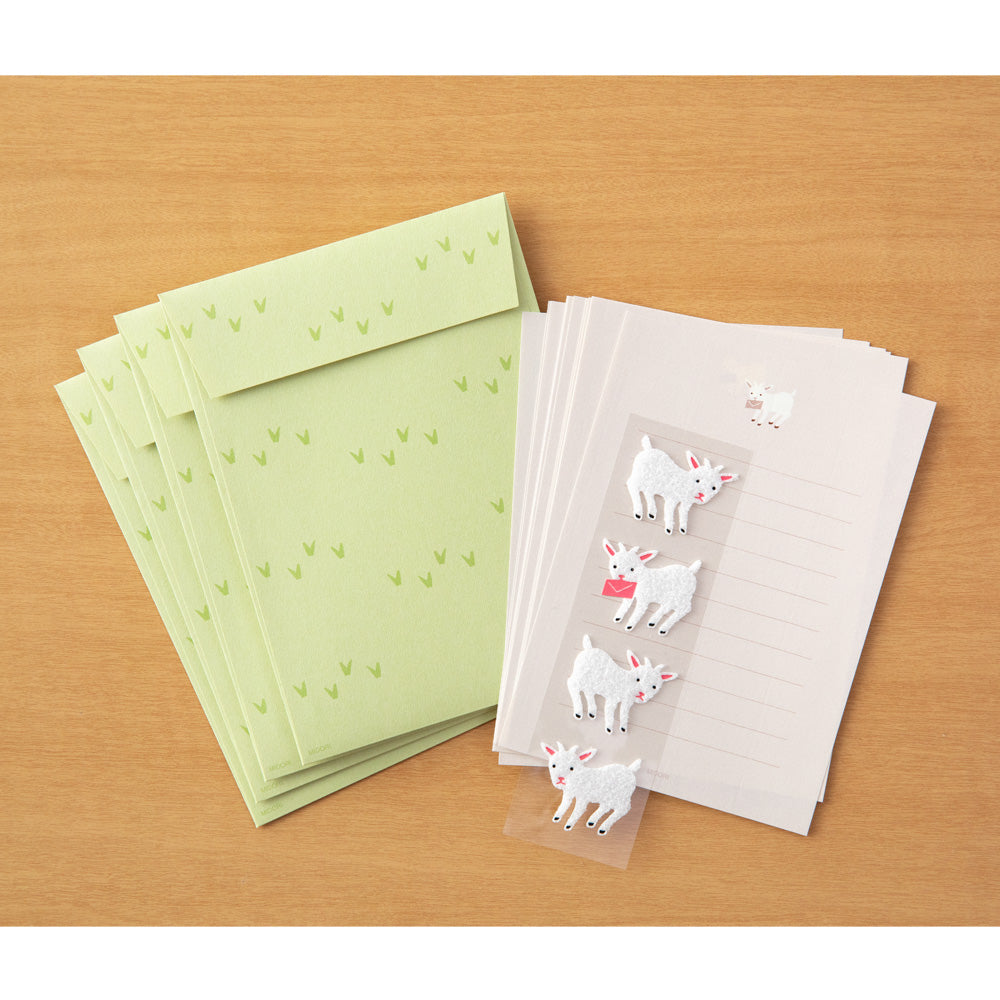 Midori Stationery Set- Goat