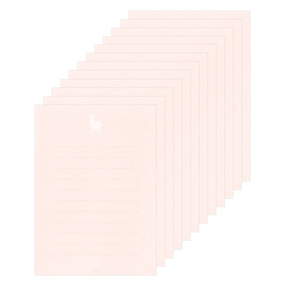 Midori Stationery Set- Alpaca