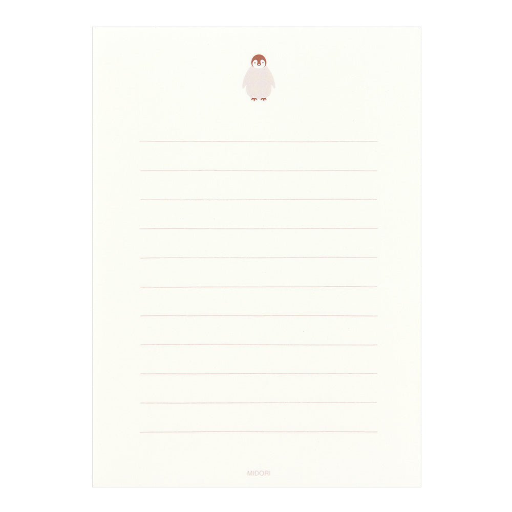 Midori Stationery Set- Penguin