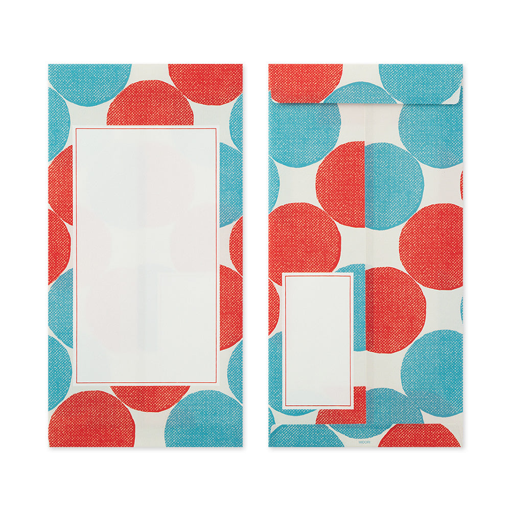 Midori Multiple Packed Letter Set 762- Geometric