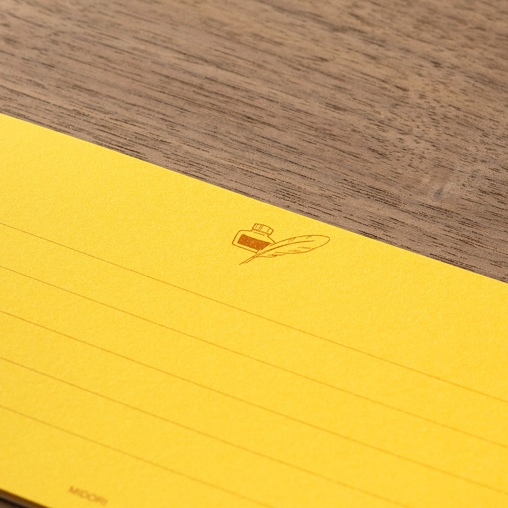 Midori Giving A Color Gold Message Pad