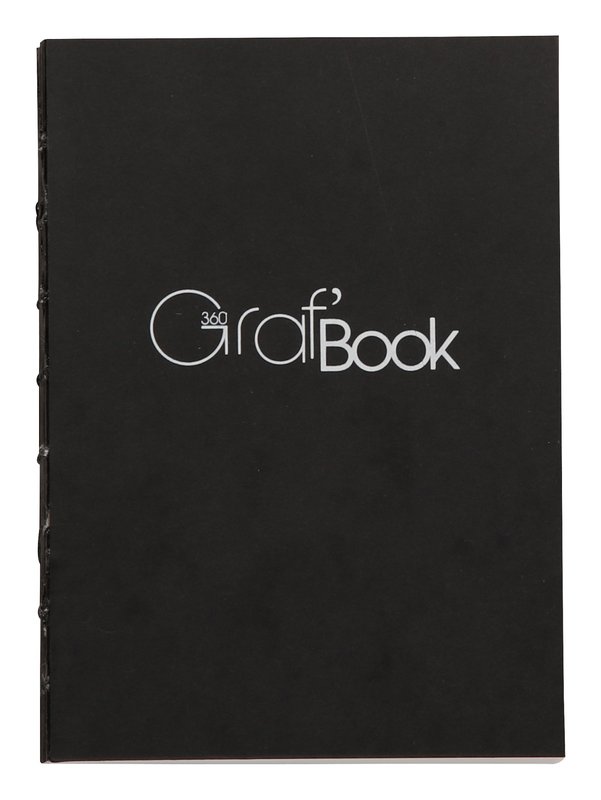 Clairefontaine Graf Book 360 Sketchbook- 8 1/4" x 11 3/4" (A4) Portrait Orientation