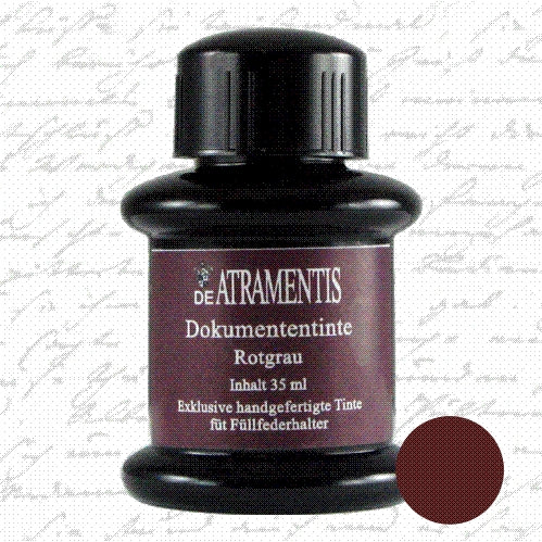 De Atramentis Document Ink Red Grey