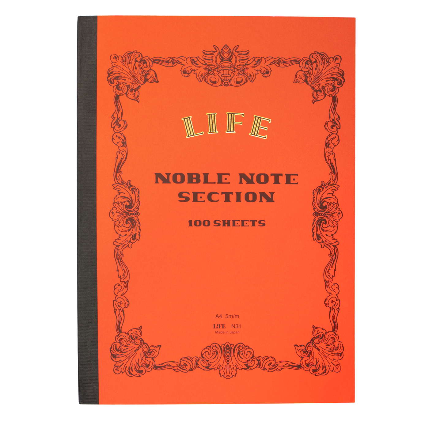 Life Stationery Noble Note A4 Side Bound Notebook