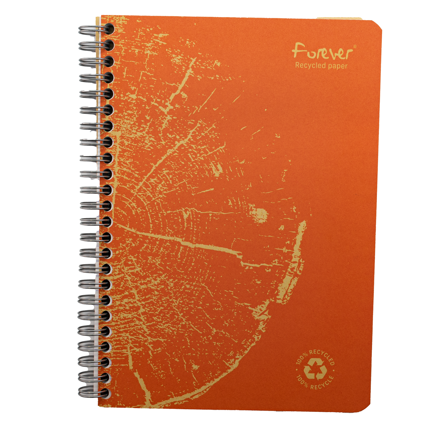 Clairefontaine Forever A5 Side Wired Bound Lined 100% Recycled Paper