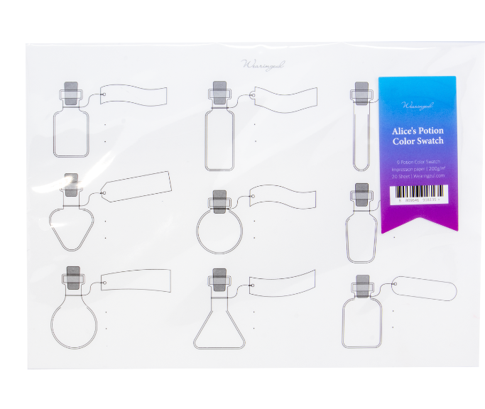 Wearingeul Ink Color Swatch Sheets