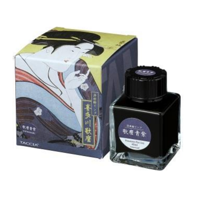 Taccia Ukiyo-e Ink Utamaro-Aomurasaki