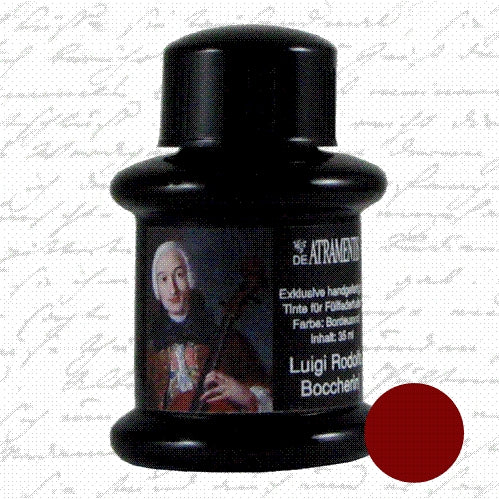 De Atramentis Ink Luigi Rodolfo Boccherini Bordeaux Red