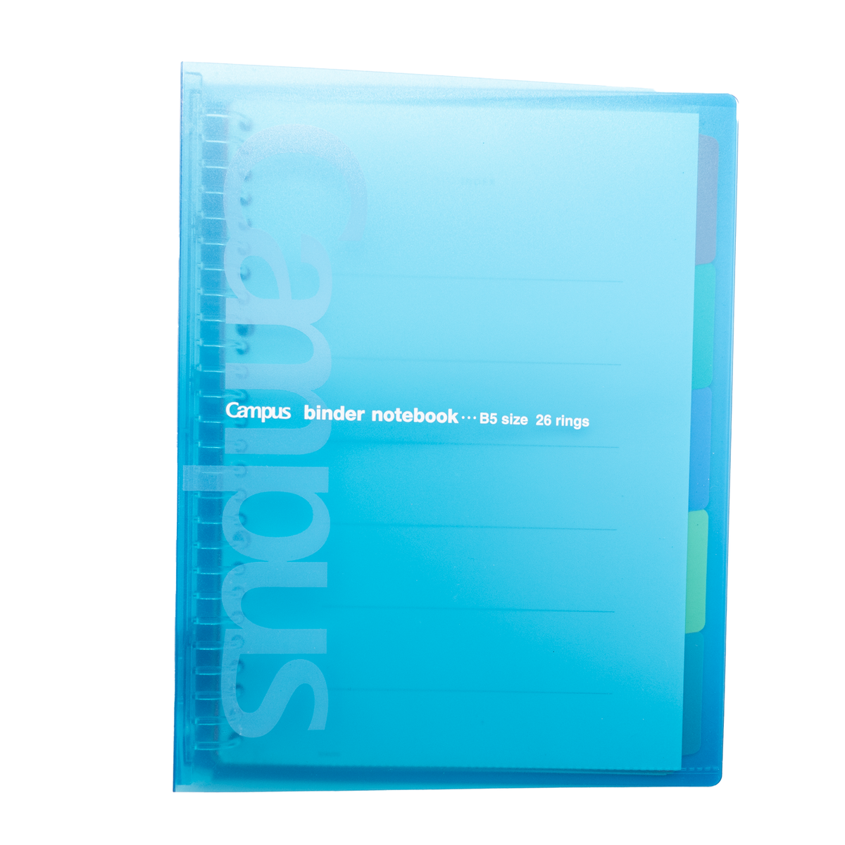 Kokuyo Campus B5 Binder 26 Ring - Blue