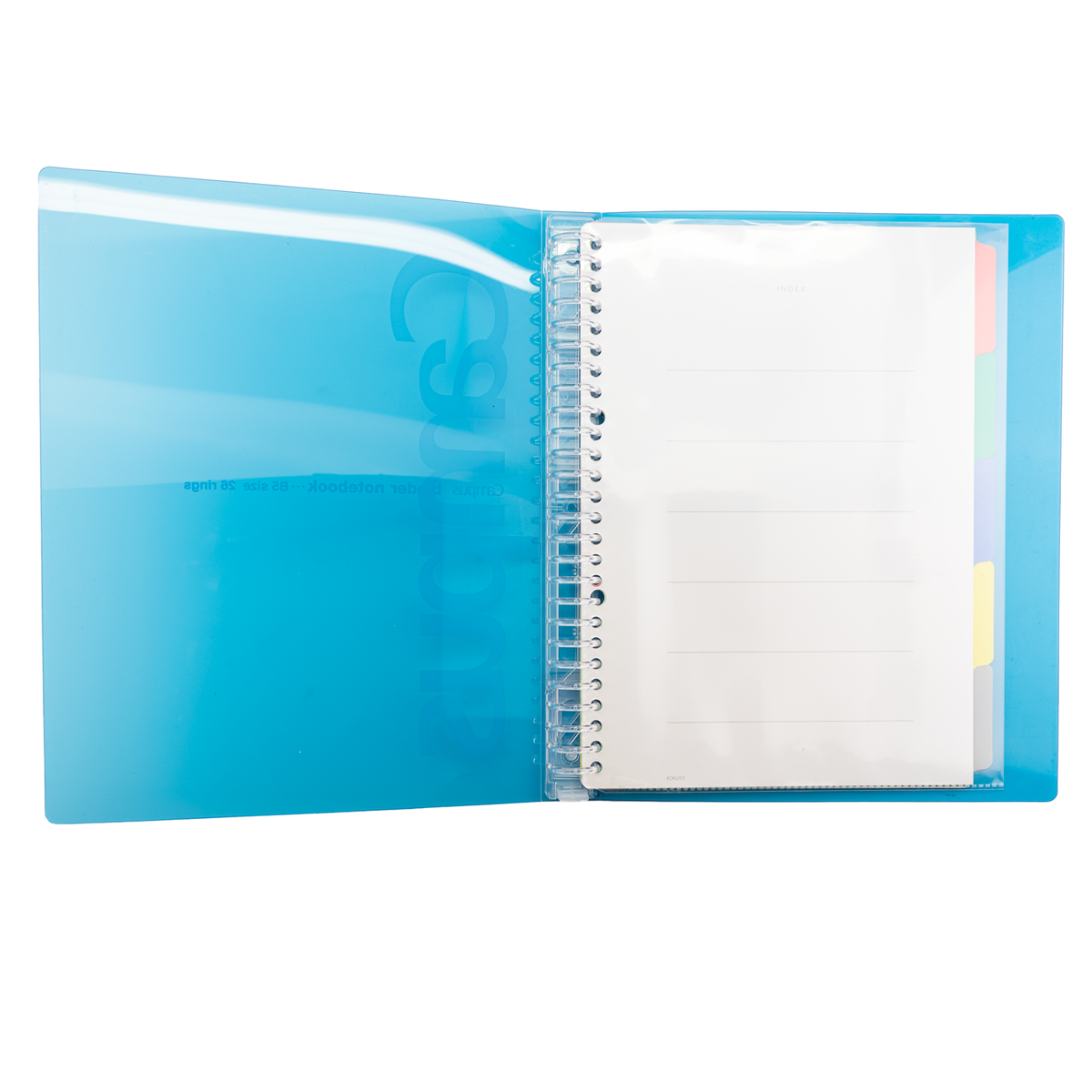 Kokuyo Campus B5 Binder 26 Ring - Blue