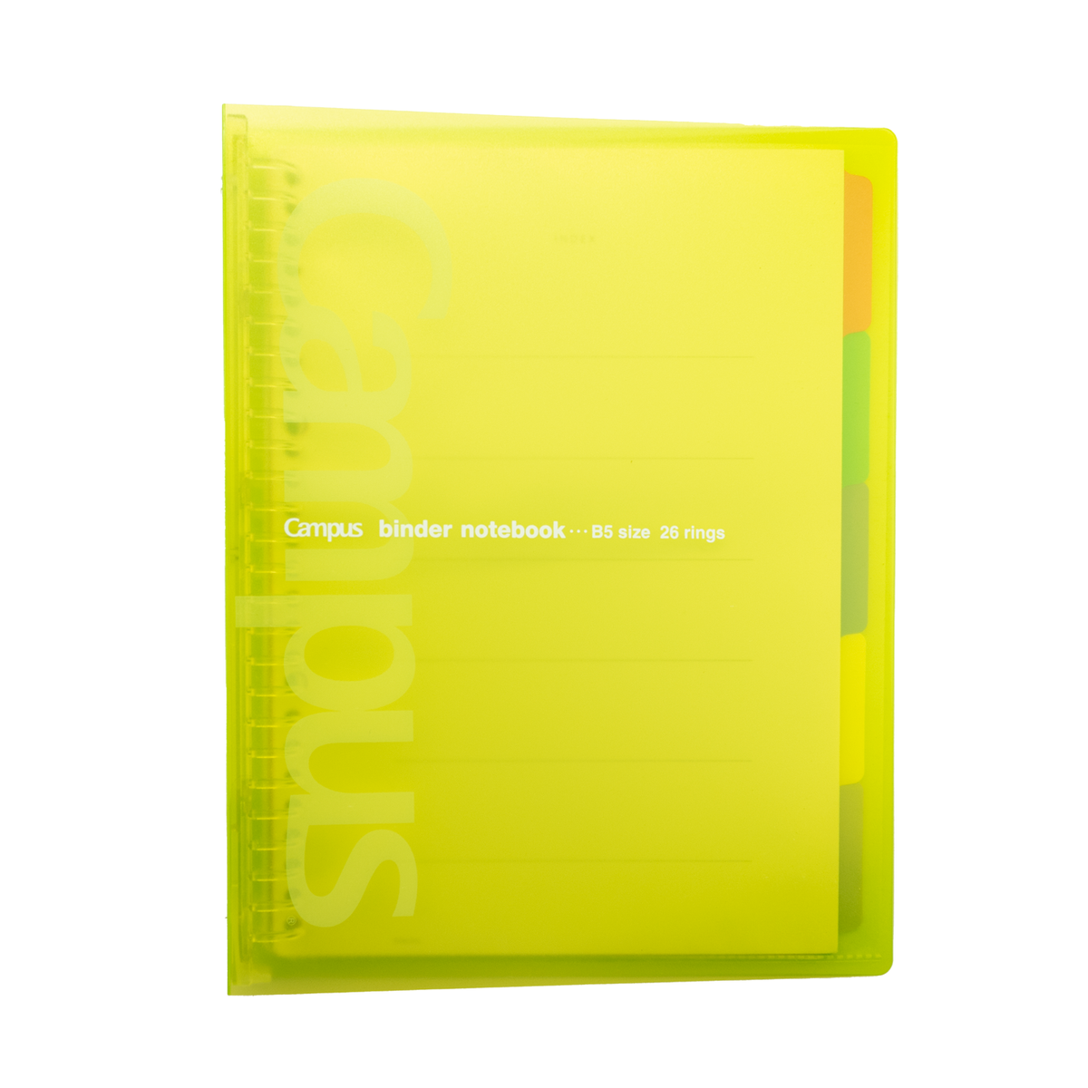 Kokuyo Campus B5 Binder 26 Ring - Light Green