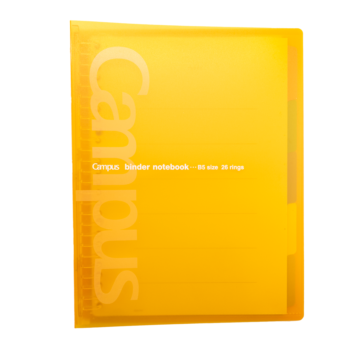 Kokuyo Campus B5 Binder 26 Ring - Orange