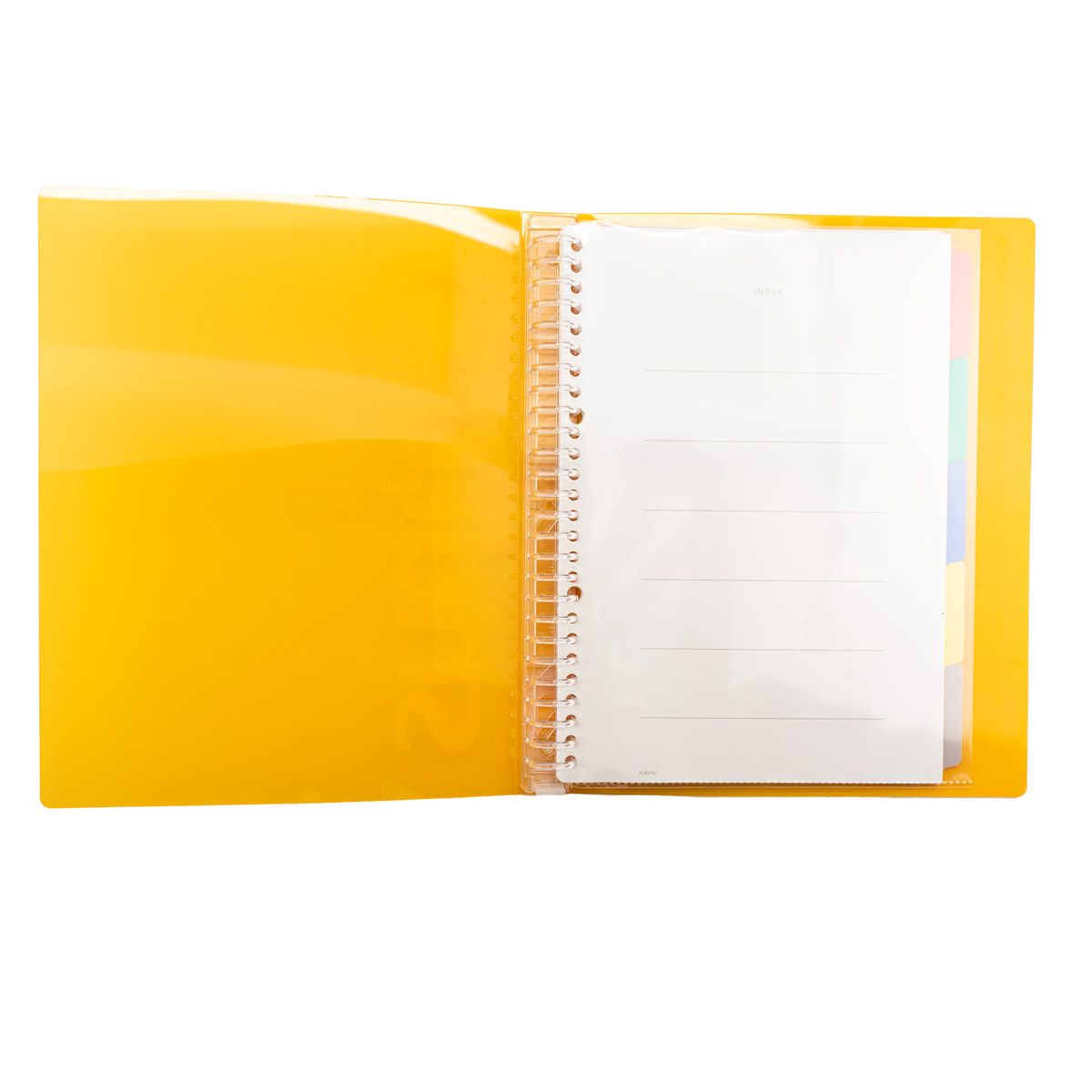 Kokuyo Campus B5 Binder 26 Ring - Orange