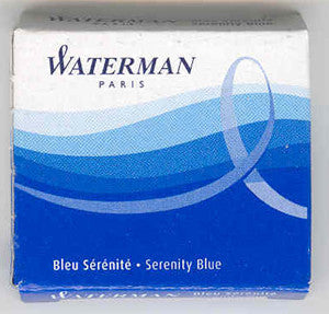 Waterman Serenity Blue Ink