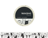 Girl of ALL WORK - Washi tape - 15mm - Cat Doodles