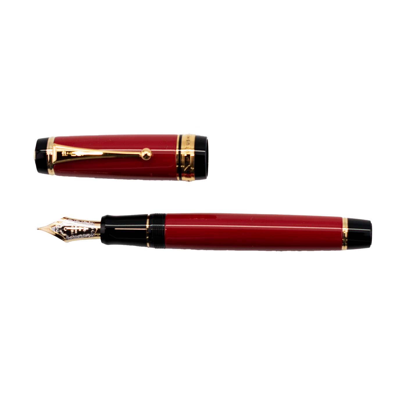 Pilot Custom Urushi Vermilion Red Fountain Pen