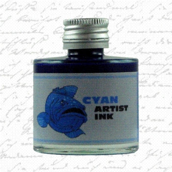 De Atramentis Artist Ink Cyan