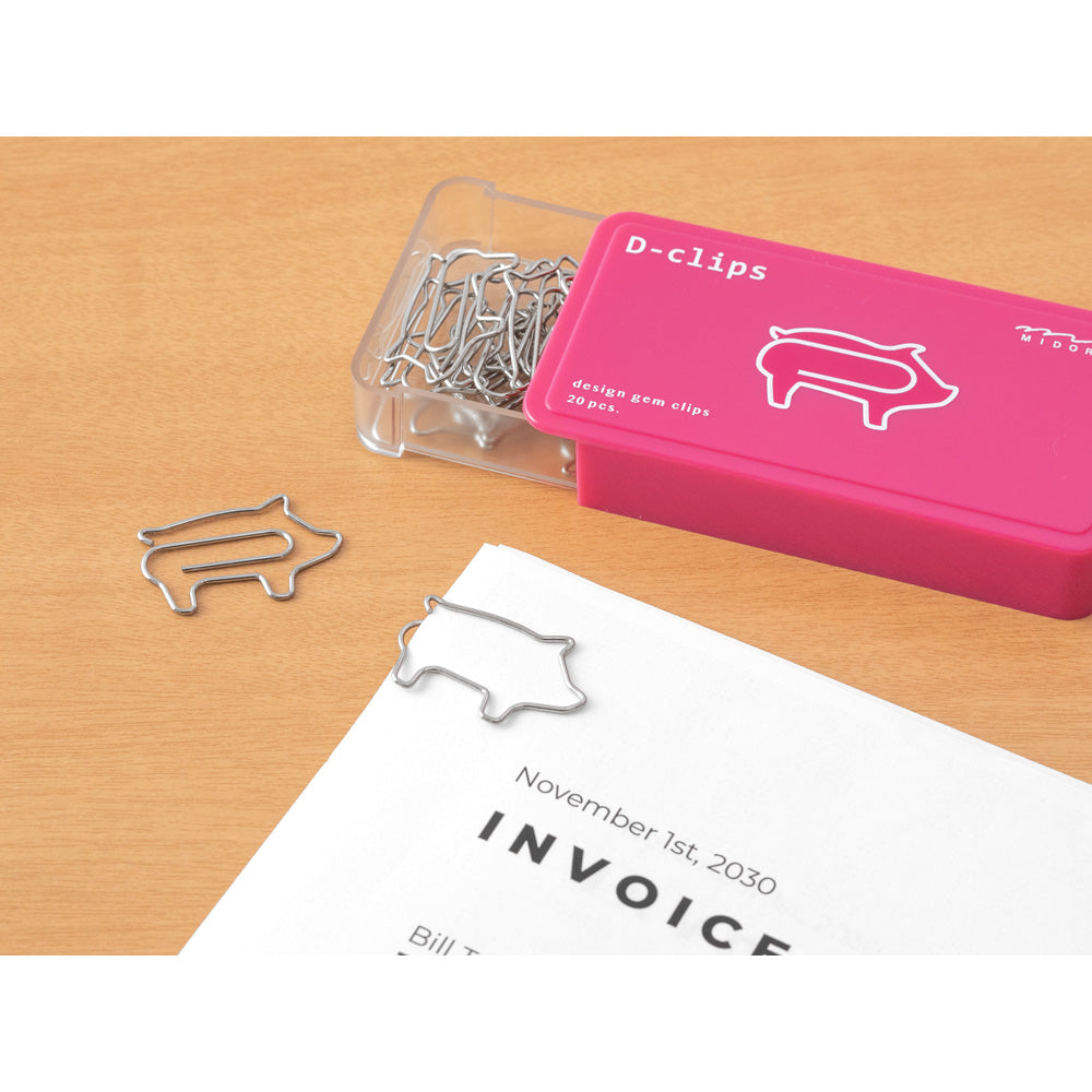 Midori D-Clips- Pigs