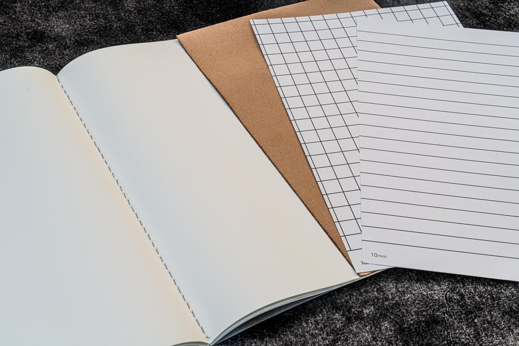 Galen Leather Co. The Everyday Book Tomoe River Paper- Set of 3- A5 Size