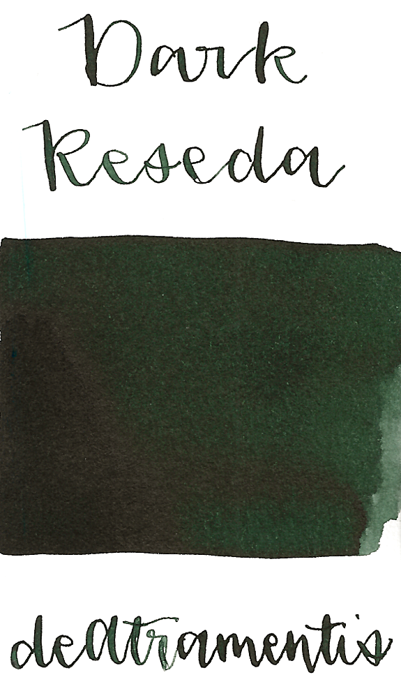 De Atramentis Standard Dark Reseda Green