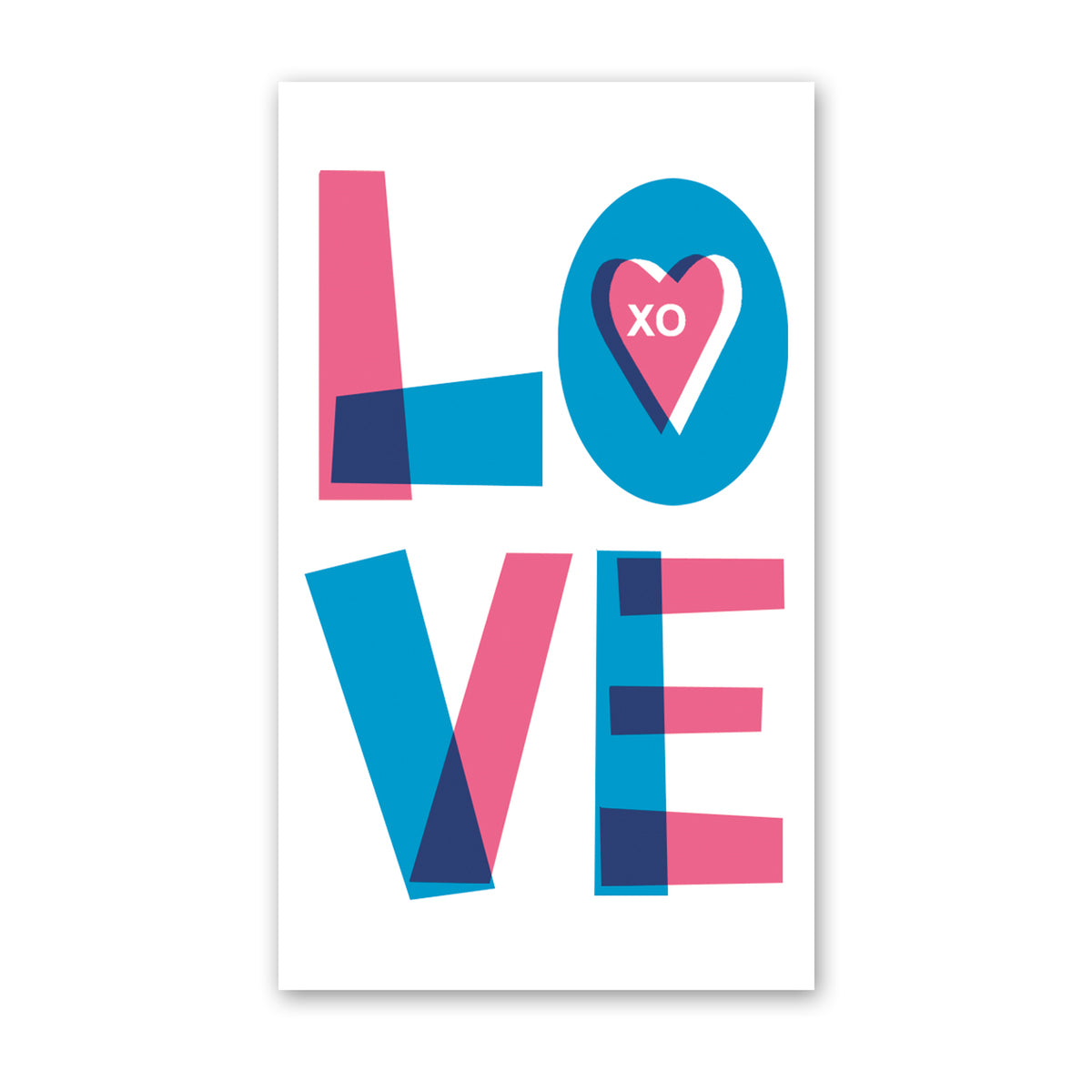 Rock Scissor Paper Mini Card - Big Love