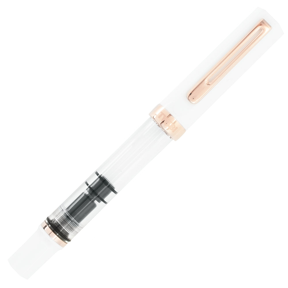 TWSBI ECO White w/ RoseGold Fountain