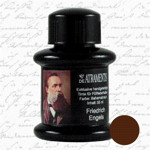 De Atramentis Ink Friedrich Engels Bahama Brown