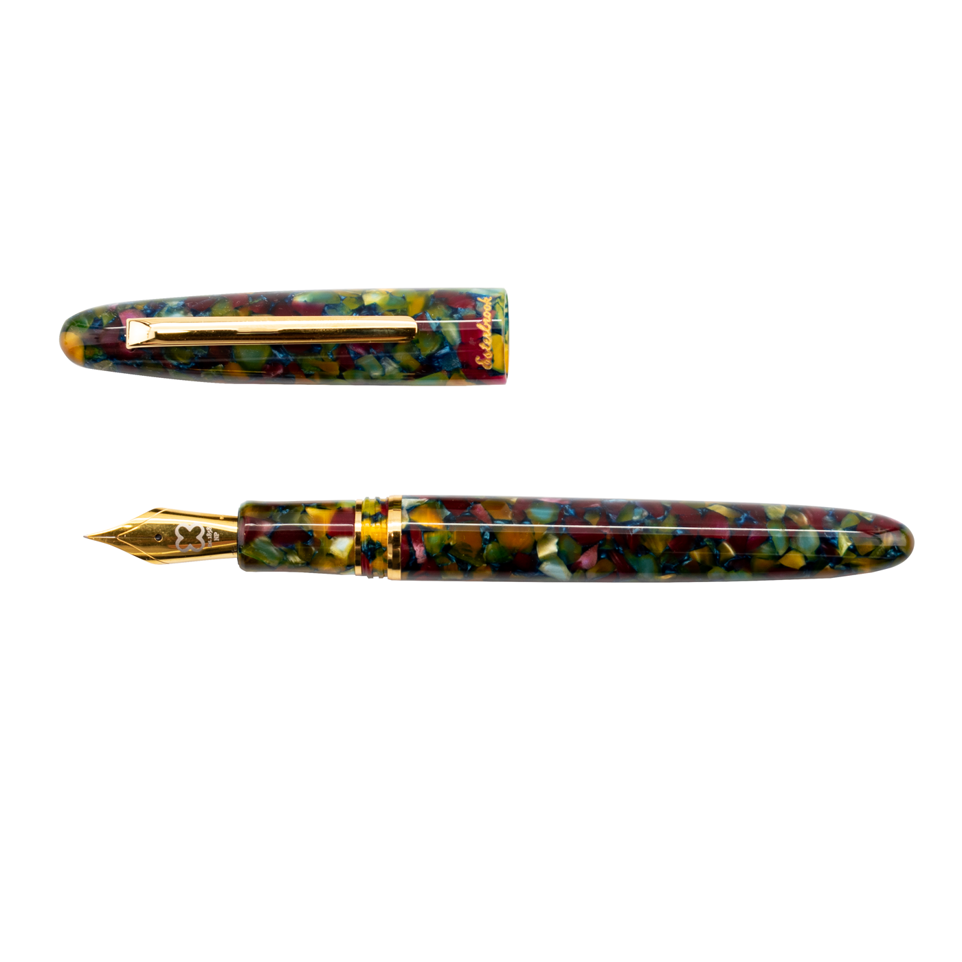 Esterbrook Estie Botanical Gardens Fountain Pen - Gold trim