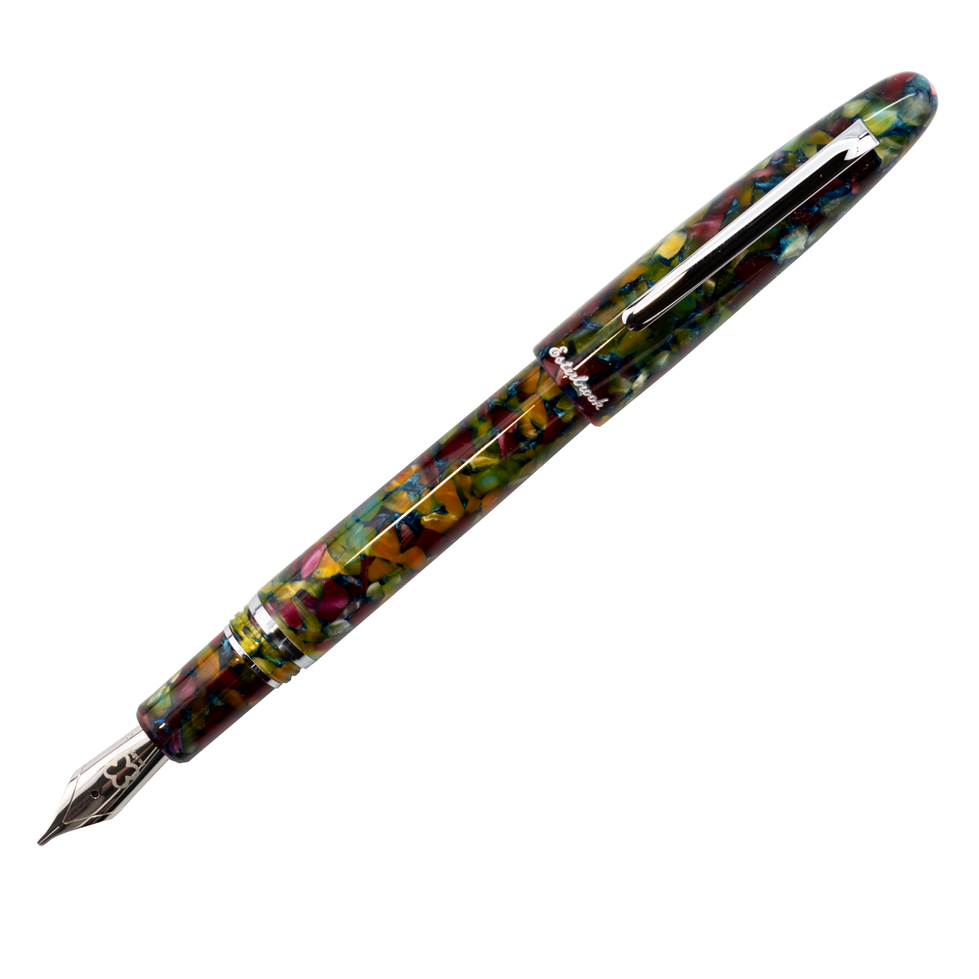 Esterbrook Estie Botanical Gardens Fountain Pen - Palladium trim