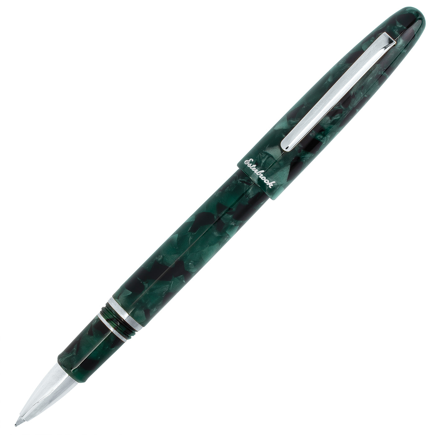 Esterbrook Estie Evergreen with Chrome Trim Rollerball