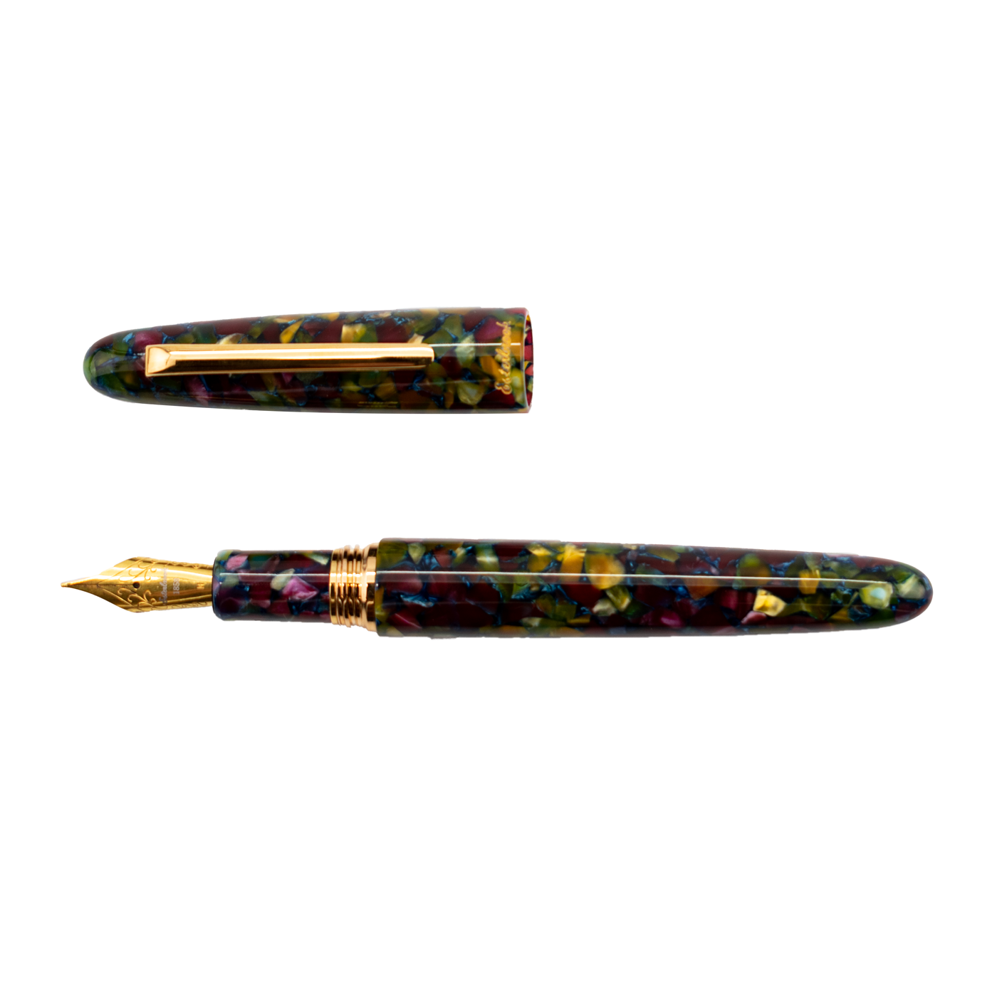 Esterbrook Estie Botanical Gardens Fountain Pen Oversized - Gold trim