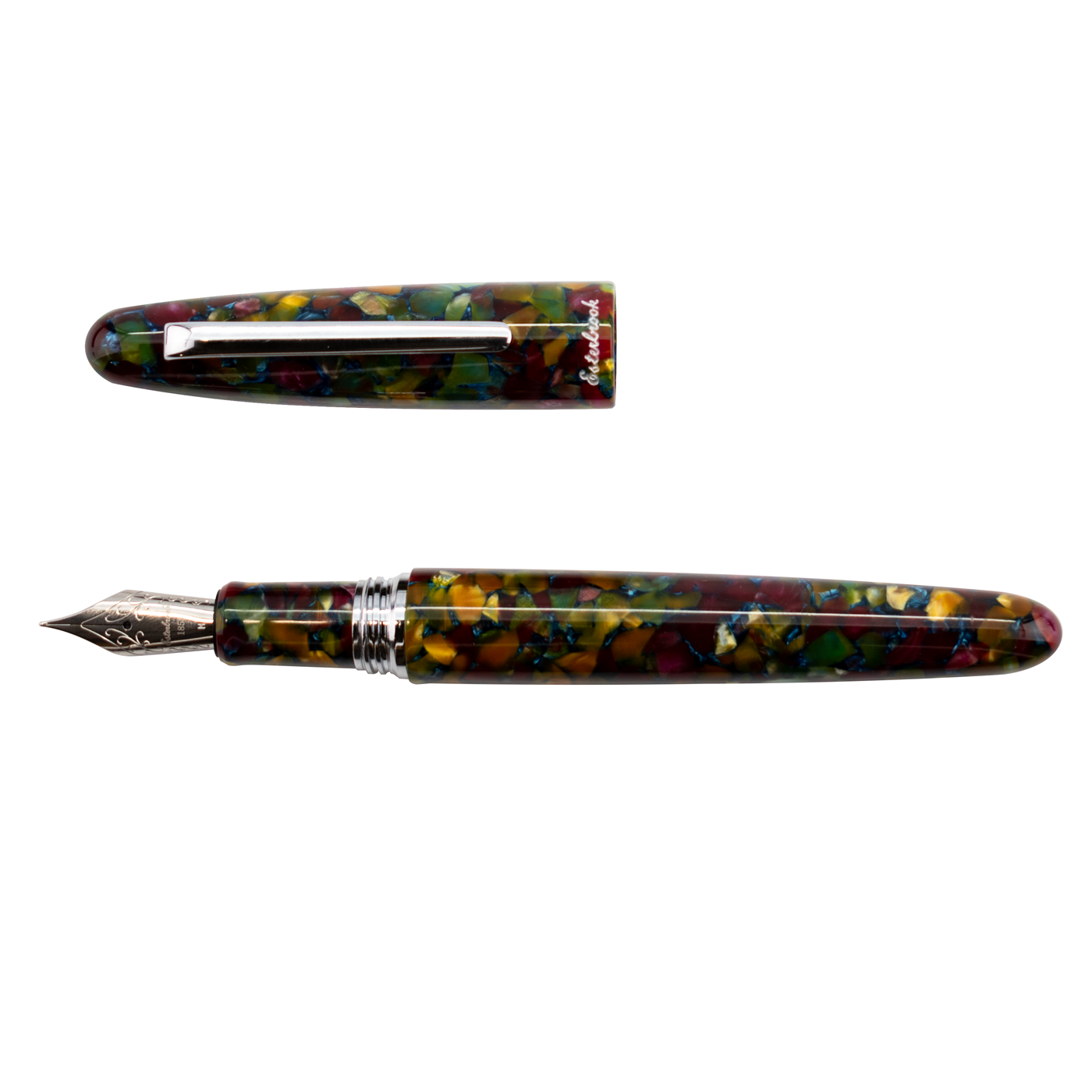 Esterbrook Estie Botanical Gardens Fountain Pen Oversized - Palladium trim