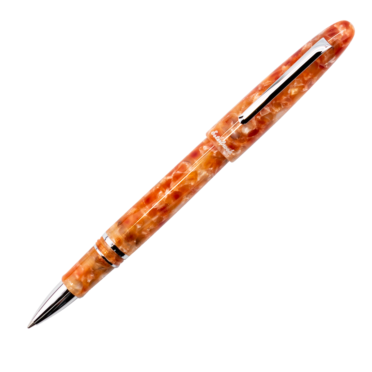 Esterbrook Estie Petrified forest with Palladium Trim Rollerball