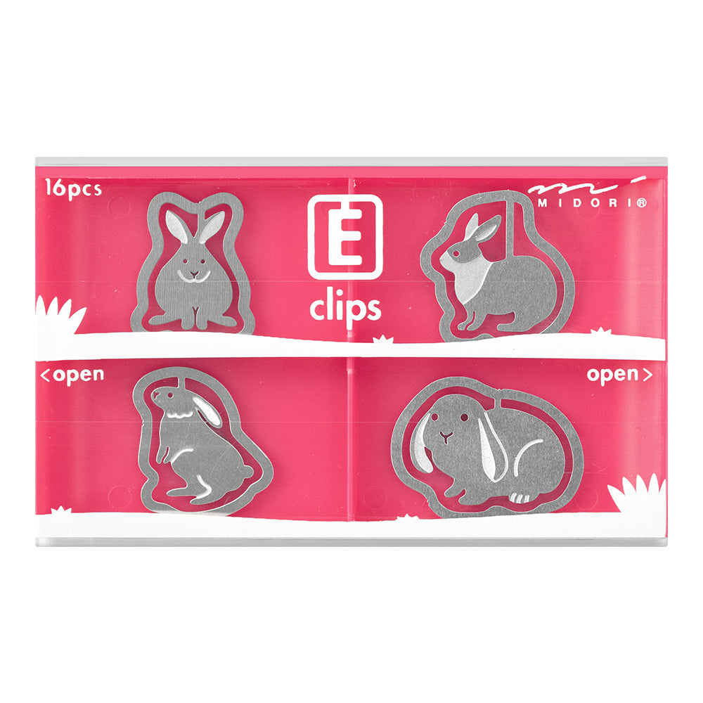 Midori Etching Clips- Bunnies