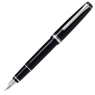 Pilot Falcon Black with Rhodium Trim