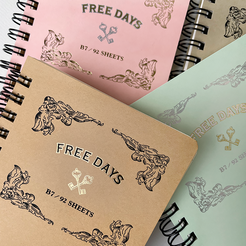 Life Stationery "Free Days" B7 Open Scheduler