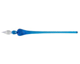 Jacques Herbin Glass Dip Pen- Blue Outremer 7 1/2"