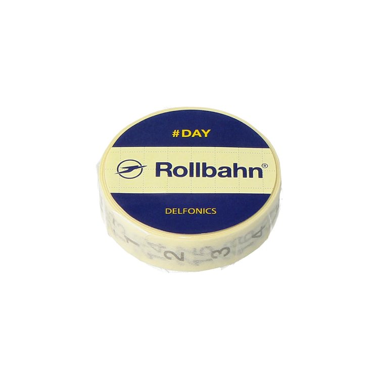 Rollbahn Masking Tape Diary (Date, Day, Time)