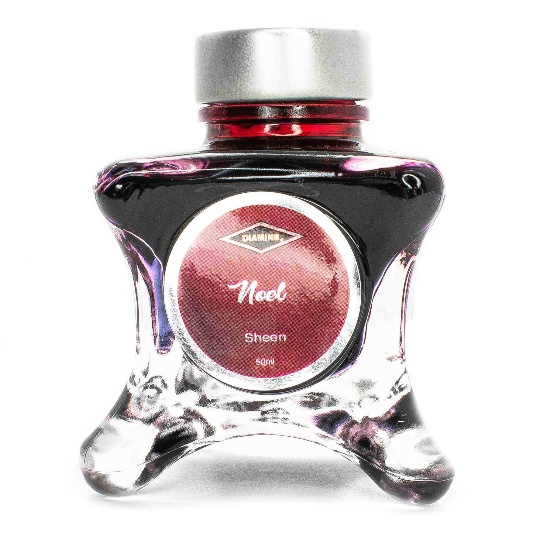 Diamine Blue Edition inks are available in 50ml glass bottle that features a whimsical shape.