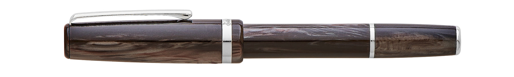 Esterbrook JR Pocket Pen Fountain - Tuxedo Black with Palladium Trim